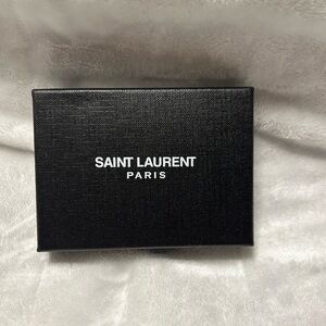 Black YSL Saint Laurent storage gift box ONLY
